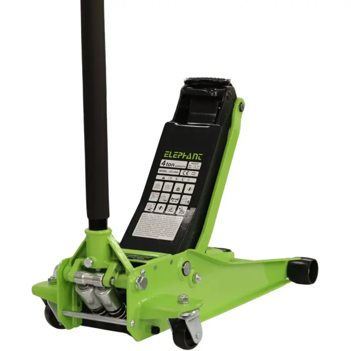Elephant 4 Ton Capacity Double Piston Trolley Jack for Low Floor Cars (ATJ-04H)