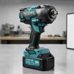 Elephant Heavy Duty 20V Cordless Impact Wrench with 2 Batteries | Build-In LED Lights | Forward & ReverseSwitch BW-1000