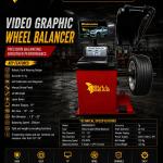 Bull Bear Video Graphic Wheel Balancer BBWB8000VG
