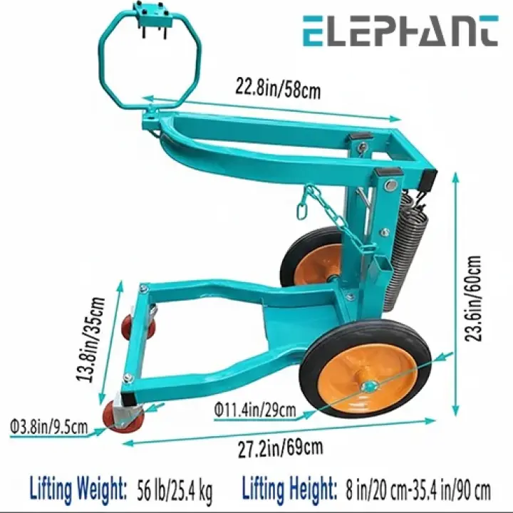 Elephant Movable Trolley for Air Impact Wrench With 4-WheelsPLUS