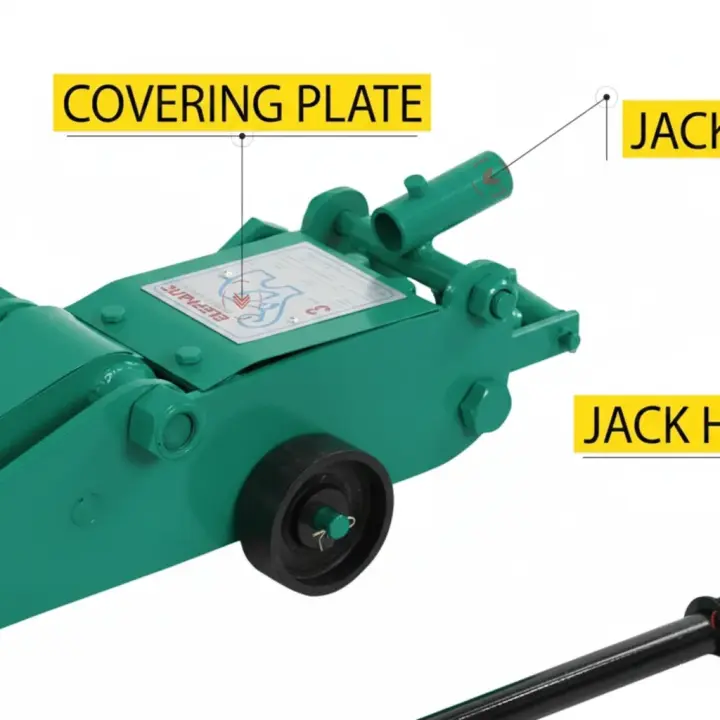 Elephant Trolley Hydraulic Jack 3 Ton – Heavy Duty Car Jack (TJ-03)