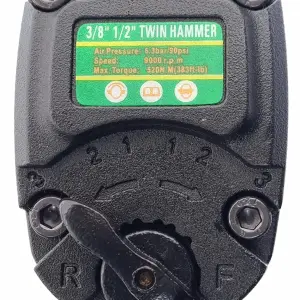 Elephant 1/2″ Twin Hammer Air Impact Wrench (IW-02S) 520 NM. Torque