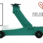 Elephant Trolley Hydraulic Jack 3 Ton – Heavy Duty Car Jack (TJ-03)