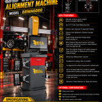 Bull Bear 3D Wheel Alignment Machine BBWA6000