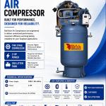 Bull Bear Air Compressor Vertical BBAC(V) 2000
