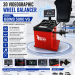 3D Videographic Wheel Balancer BBWB 5000 VG