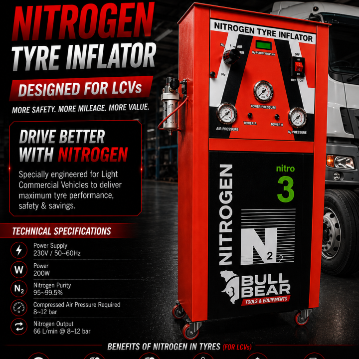 Nitrogen Tyre Inflator BBNIT 5000