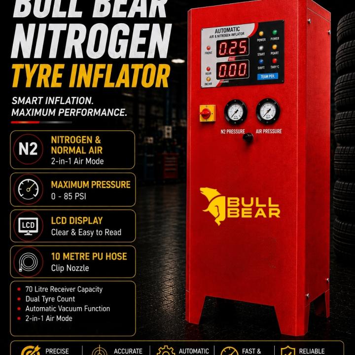 Bull Bear Nitrogen Tyre Inflator BBNTI7000