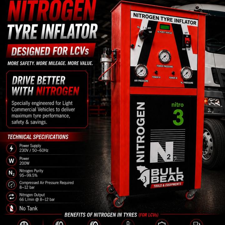 Bull Bear Nitrogen Tyre Inflator BBNTI5000-OL