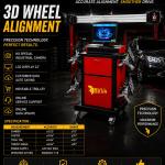 Bull Bear 3D Wheel Alignment Machine BBWA9000