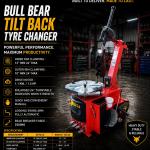 Bull Bear Tilt Back Tyre Changer BBTC3000