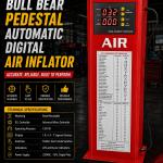 Bull Bear Pedestal Automatic Digital Air Inflator BBATI-F-2000
