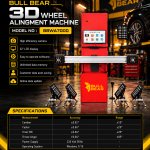 Bull Bear 3D Wheel Alignment Machine BBWA7000